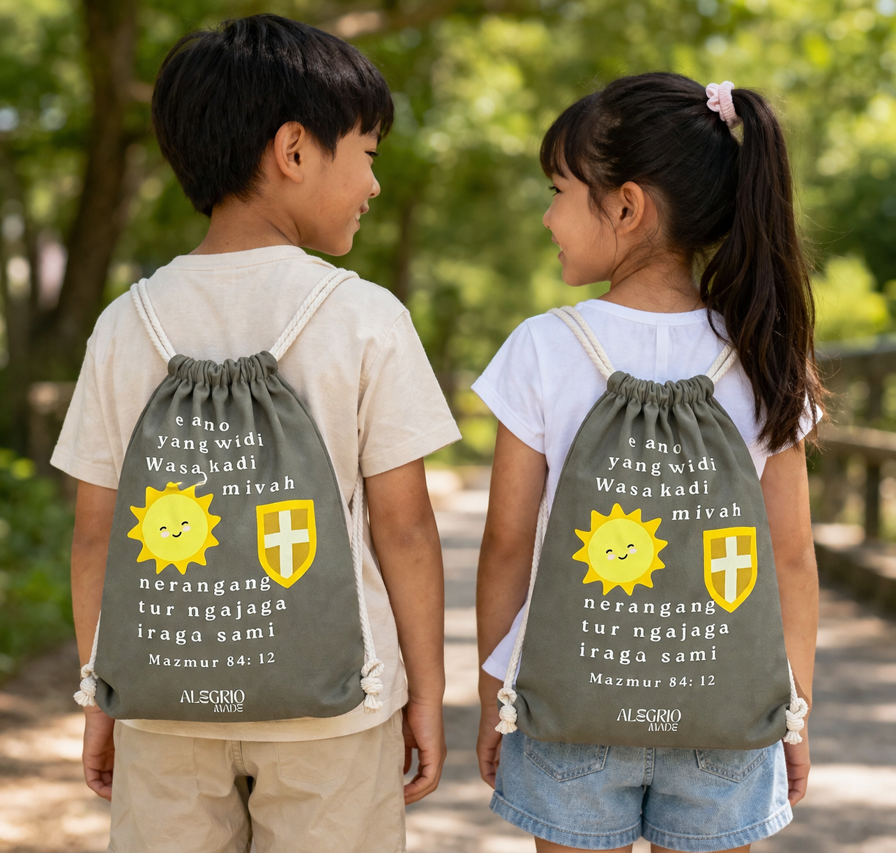 Alegrio Drawstring Bagpack