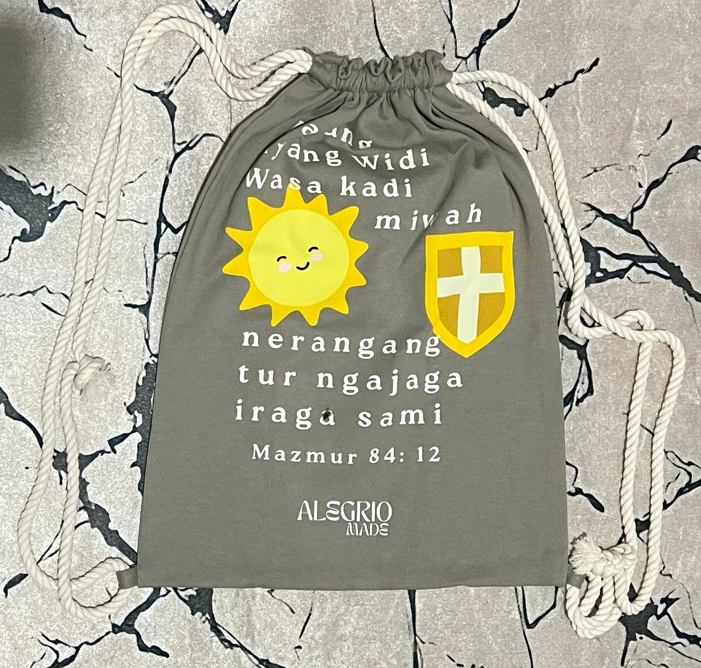 Alegrio Drawstring Bagpack