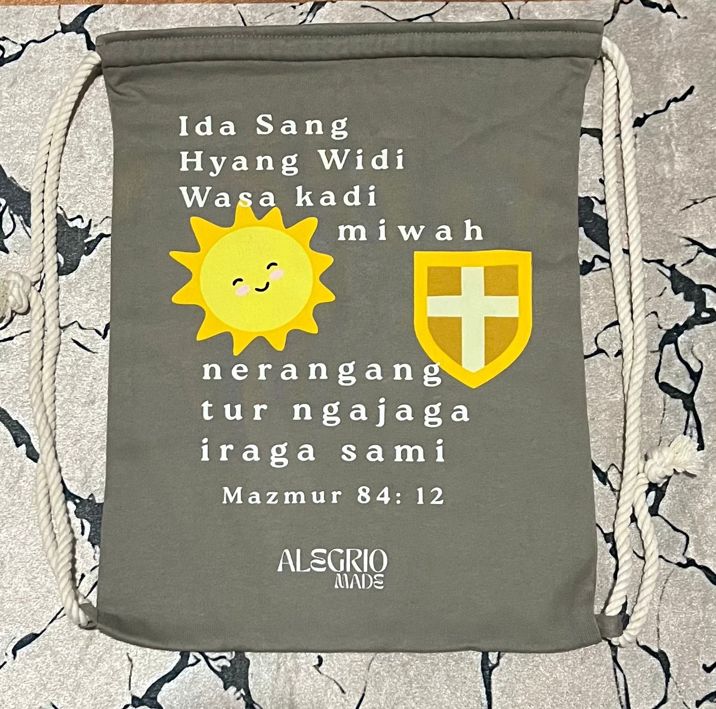Alegrio Drawstring Bagpack